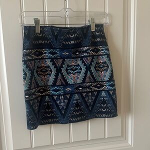 Blue skirt